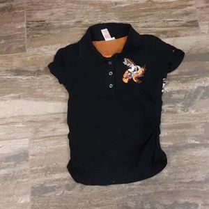 Pepe Jeans Black Polo Shirt – Juniors Size Small